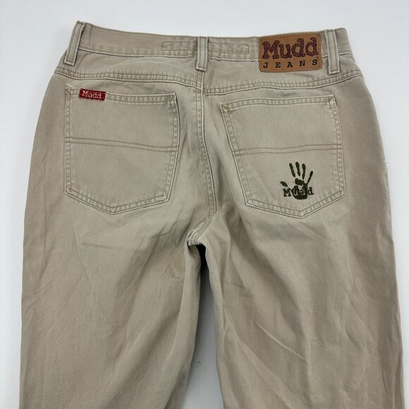 Mudd Flare Women's size 11 Beige Denim jeans - Picture 4 of 4